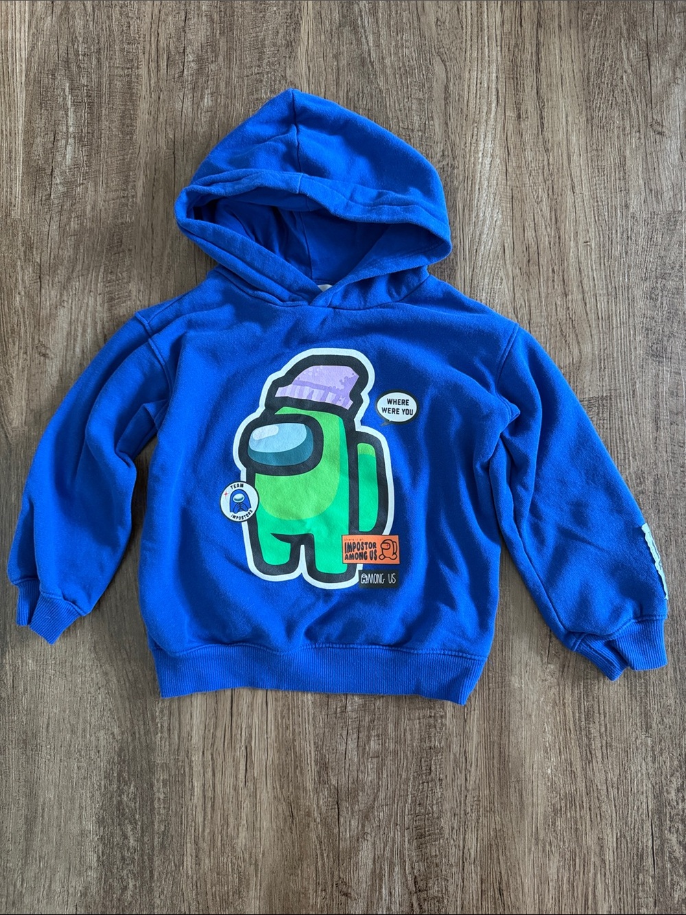 H&M Among Us Hoodie 5T